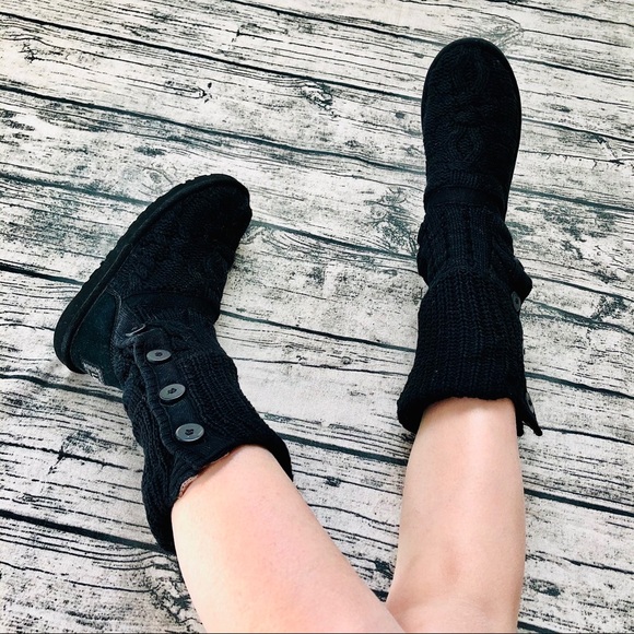 UGG⚡️Auth Slouchy Buttons Knit Boots_6/6.5/7/7.5 - Picture 3 of 10